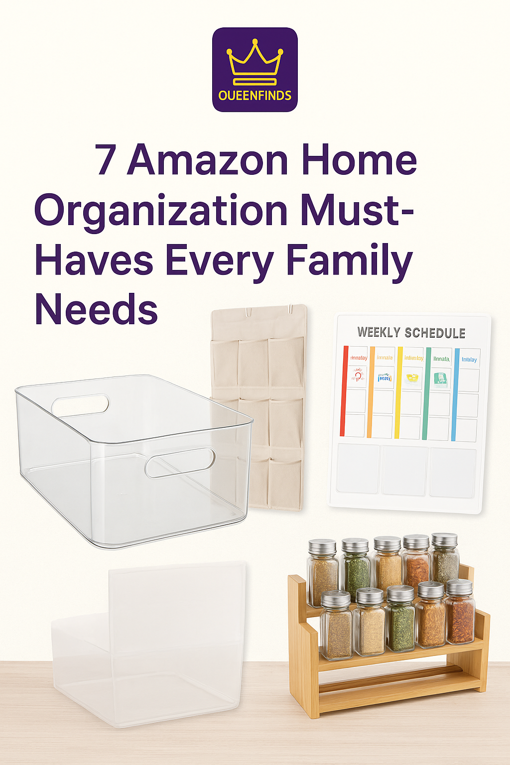 7 Amazon Home Organization Must-Haves Every Family Needs