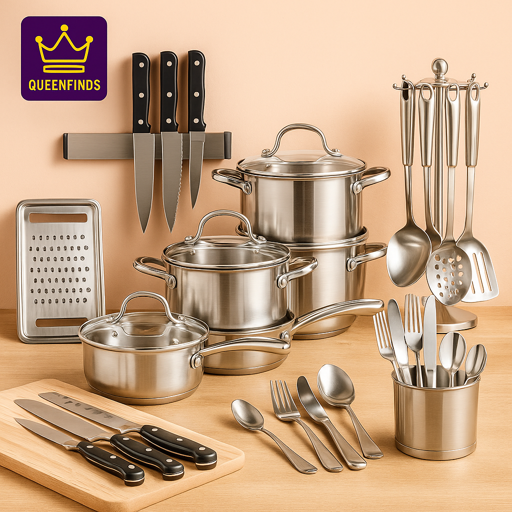 Slice, Dice & Simplify: Best Stainless Steel Kitchen Tools 🍴✨