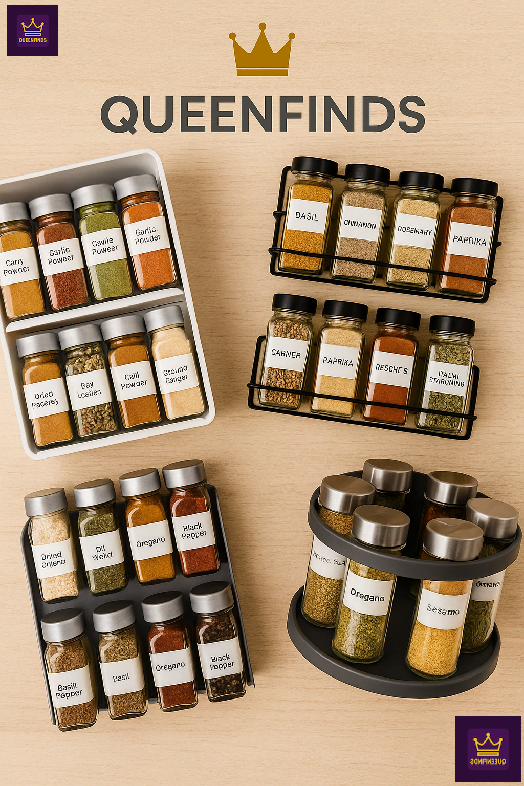 Spice Up Your Kitchen: Best Spice Rack Organizers from Amazon