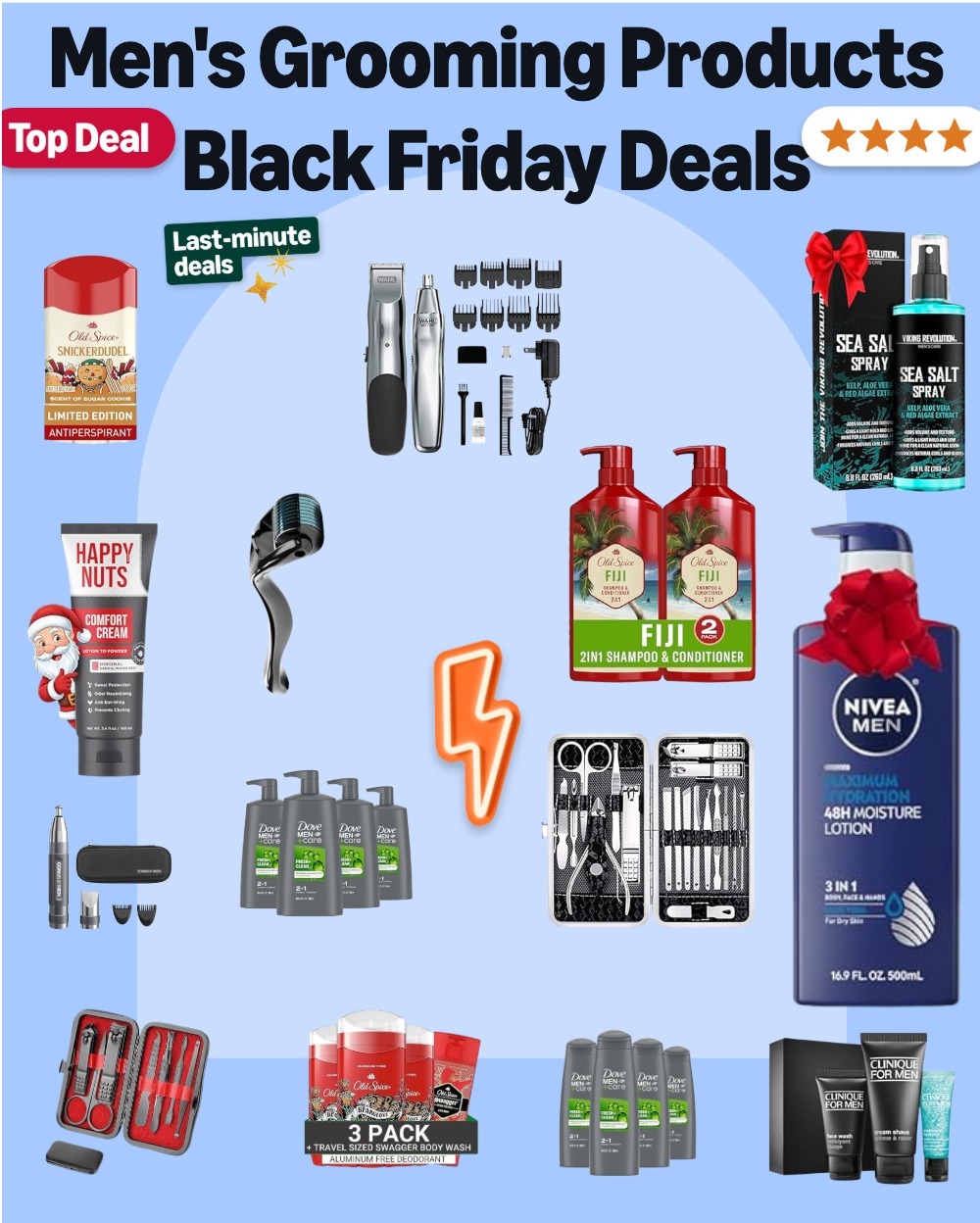 Best Men’s Grooming Deals for Black Friday – Skincare, Shaving, Haircare & Hygiene Essentials