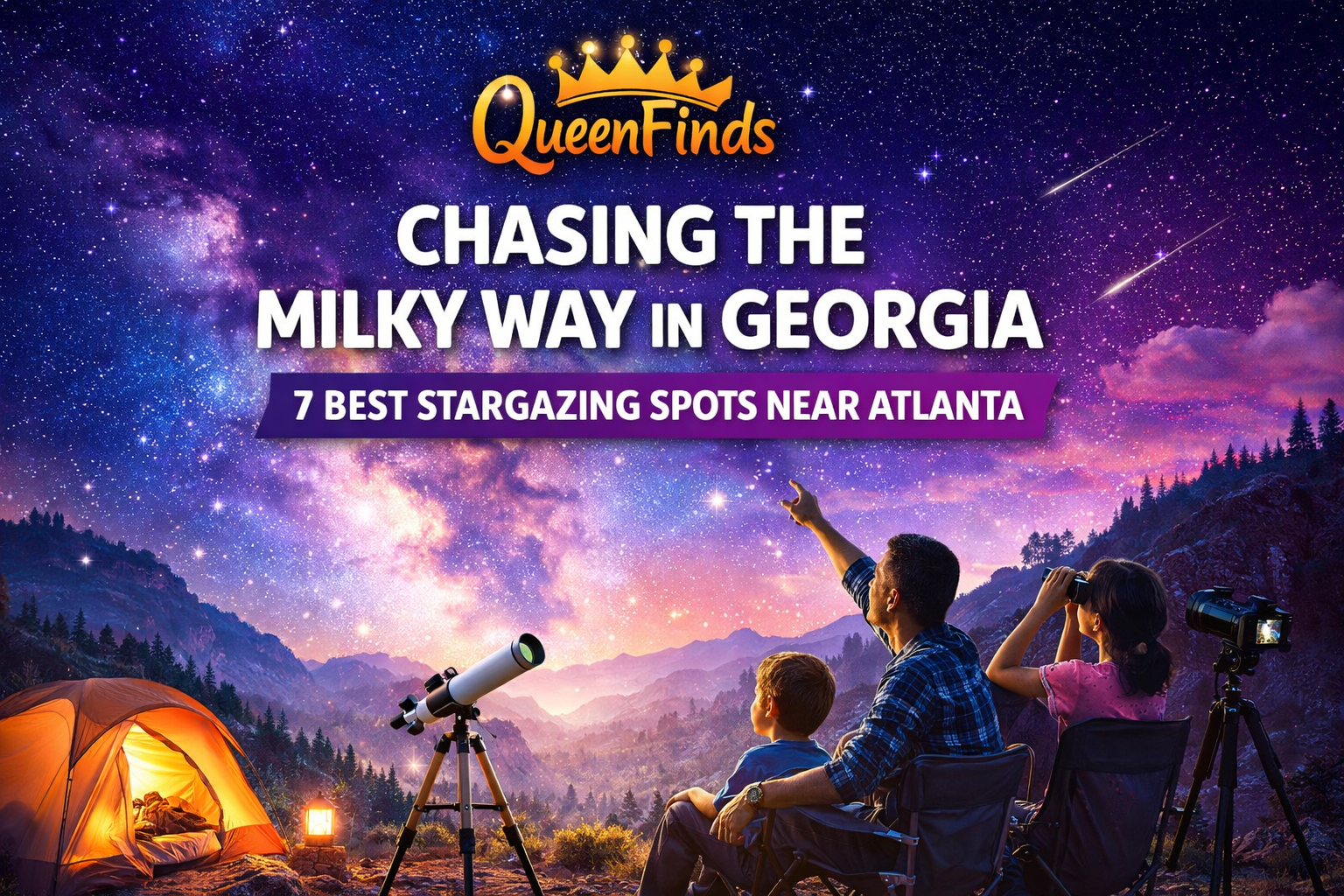 Chasing the Milky Way in Georgia: 7 Best Stargazing  Spots Near Atlanta