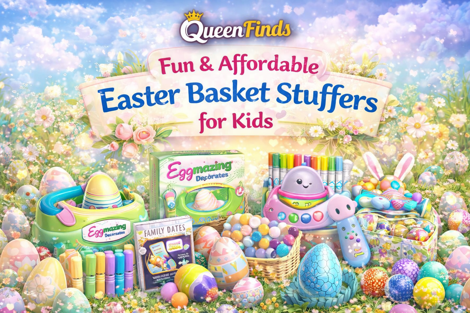 🐣 13 Fun Easter Basket Stuffers for Kids – Creative Toys, Crafts & Egg Hunt Surprises